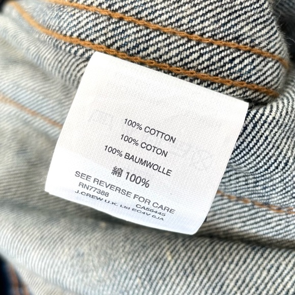 J.Crew Denim Jacket in Walden Wash Japan Kaihara Mill - Picture 15 of 15